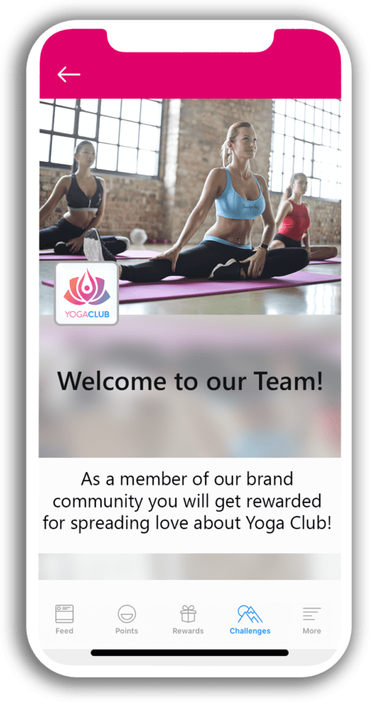 Onboarding message for recruited ambassador