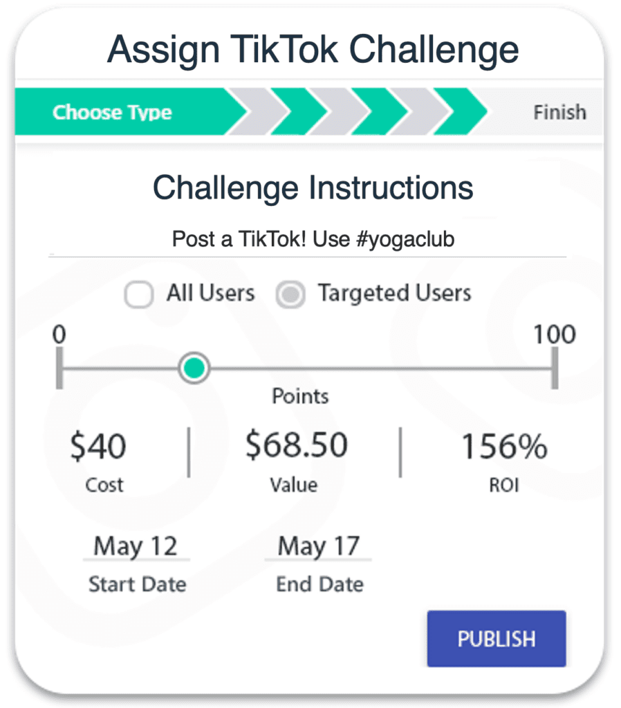 Ambassador task i exchange for points